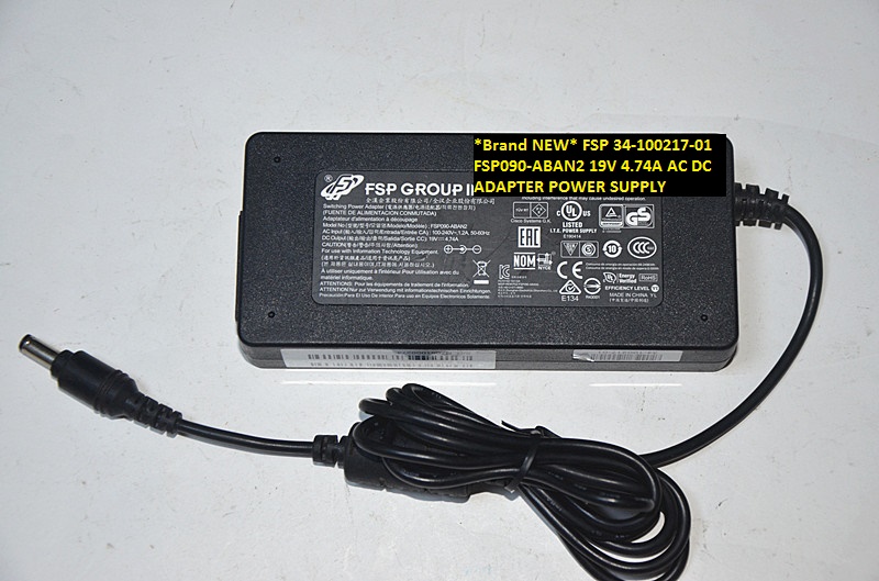 *Brand NEW* FSP 19V 4.74A AC DC ADAPTER 34-100217-01 FSP090-ABAN2 POWER SUPPLY